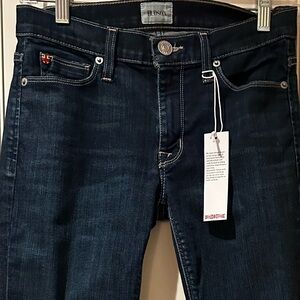 Hudson Jeans Collette Mid rise skinny Women's Deep Indigo Skinny Jeans NWT